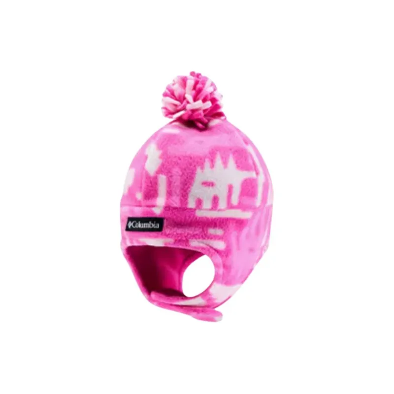 Columbia Polyester Trapper Hats Kids' Blue/Pink-2
