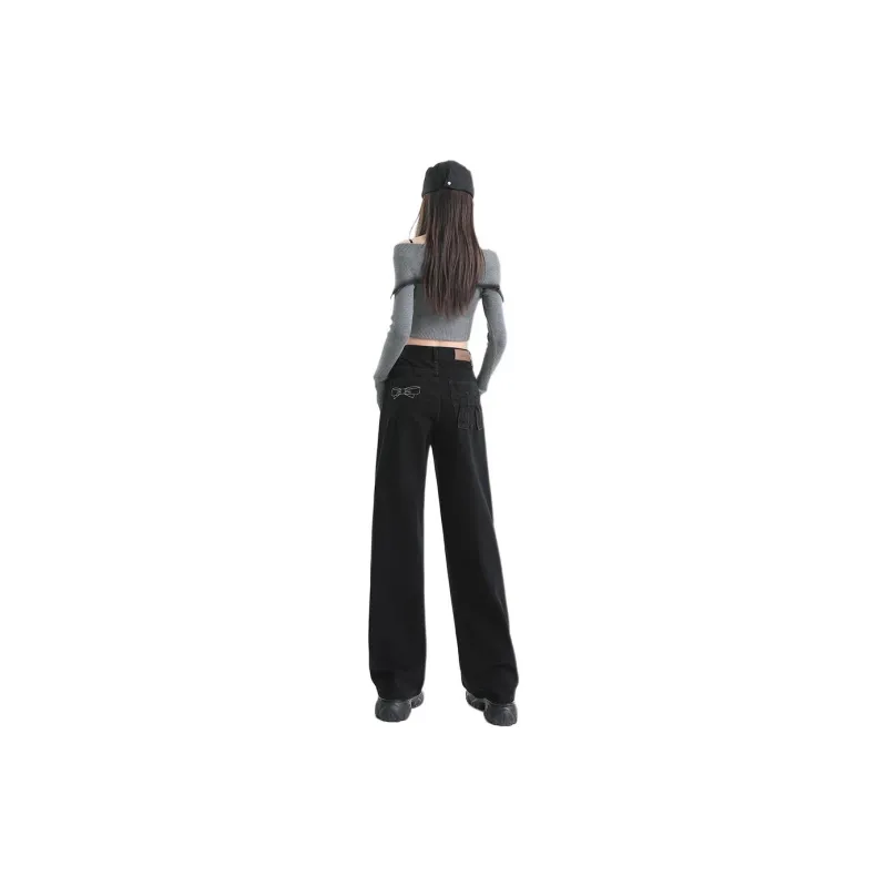 Concubine Zhu Jeans Women's Black-1