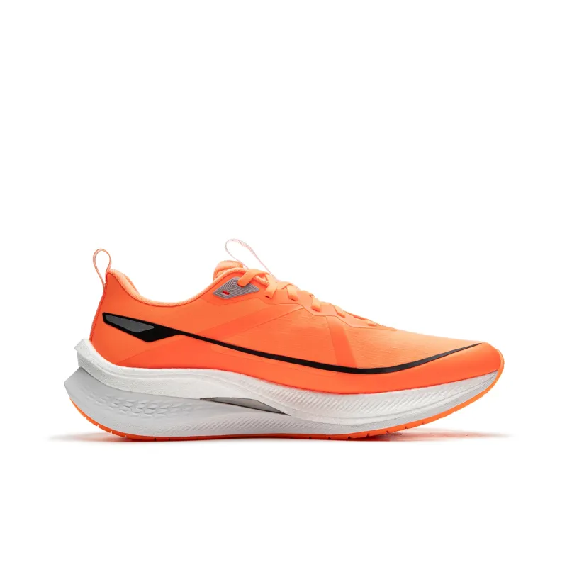 LiNing Red Hare 7 Pro Cushioning Slip Resistant Low Top Marathon Running Shoes Men's Orange-1