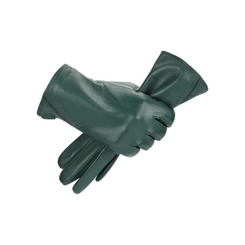 PIERRE CARDIN Sheepskin Winter Thickened And Fleece Lined Gloves Women's-4