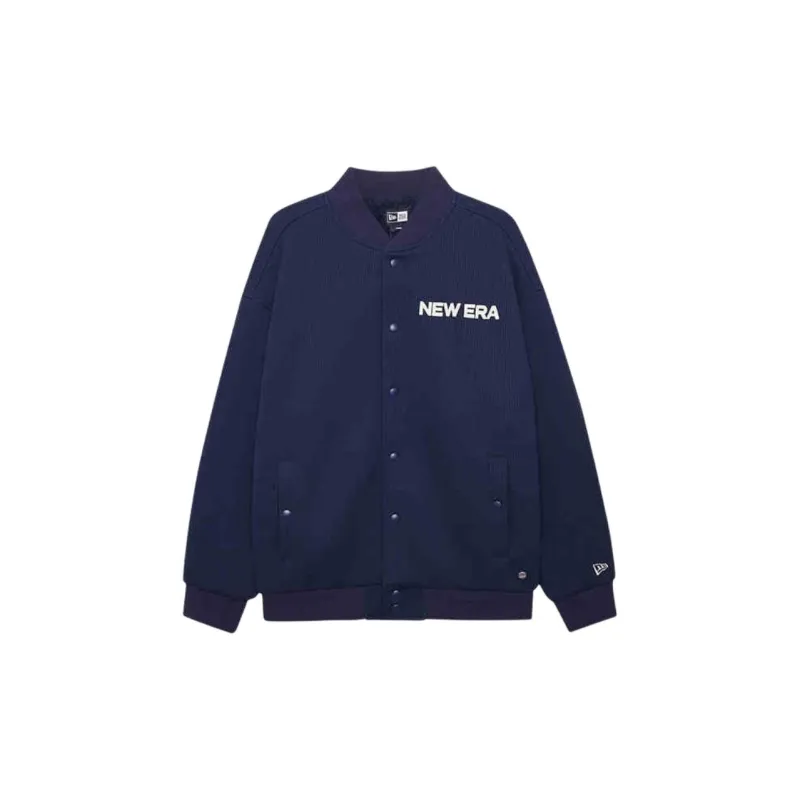 New Era FW24 Jacket Unisex Navy Blue-1