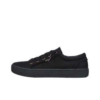 Skechers BOBS B EXTRA CUTE Anti-Slip Wear-Resistant Low-Top Canvas Shoes Women's Black