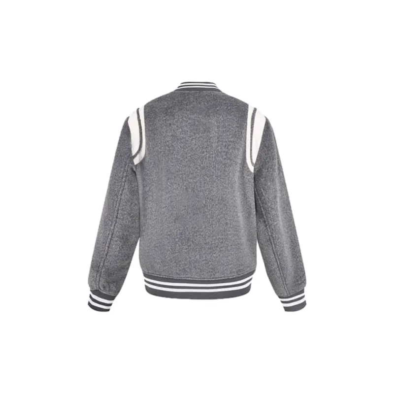 Zonibom Baseball Jacket Women's Gray-1