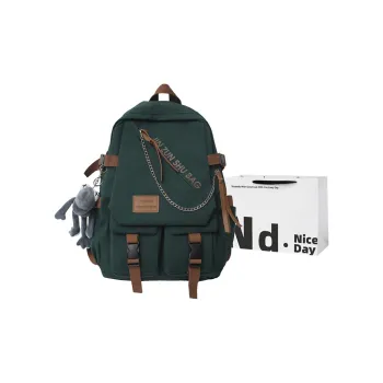 SWIMADE Nylon Travel Backpack Regular Unisex Black/White/Green/Blue
