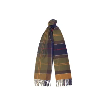 BARBOUR Plaid check Print Scarf