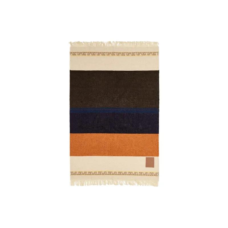 LOEWE Wool Knit Scarves Men's Beige-1