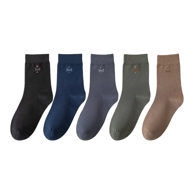 MIIOW Mid Calf Socks Men's Combo Set-5