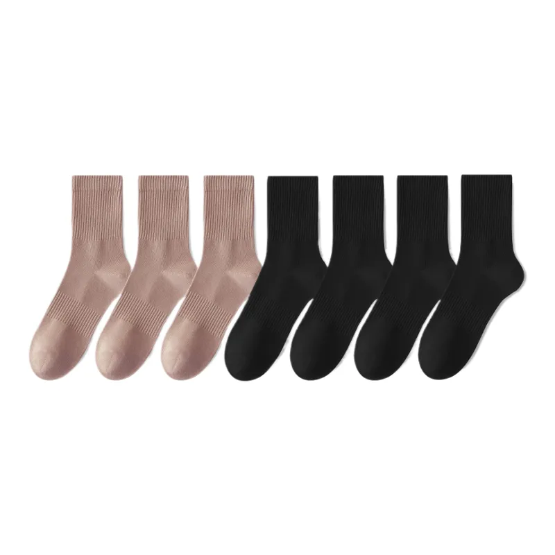 Lan Miao Mid Calf Socks Women's 7 Pack-11
