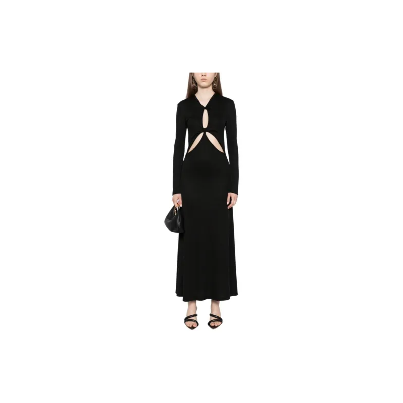 Christopher Esber Open Twist Anglaise Dress-1