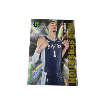 PANINI Spurs Team Future TC Collection Wembanyama Refringence Dunk Selection Player Card Rare Card Sports Cards 1 Pc
