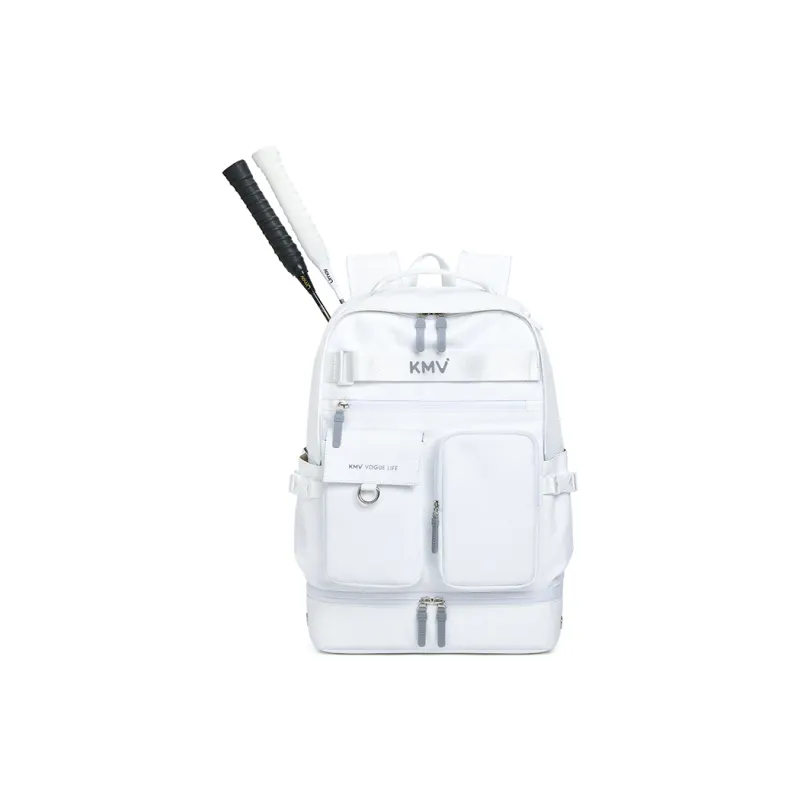 KMV Badminton Racket Bags Pack Of 5 Trendy Sports Backpack Unisex Independent Shoe Compartment With Wet/Dry Separation-0