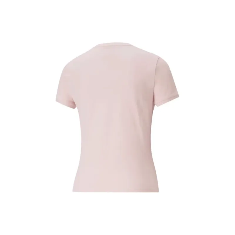 PUMA Set in Sleeve T Shirt Women's Pink-0