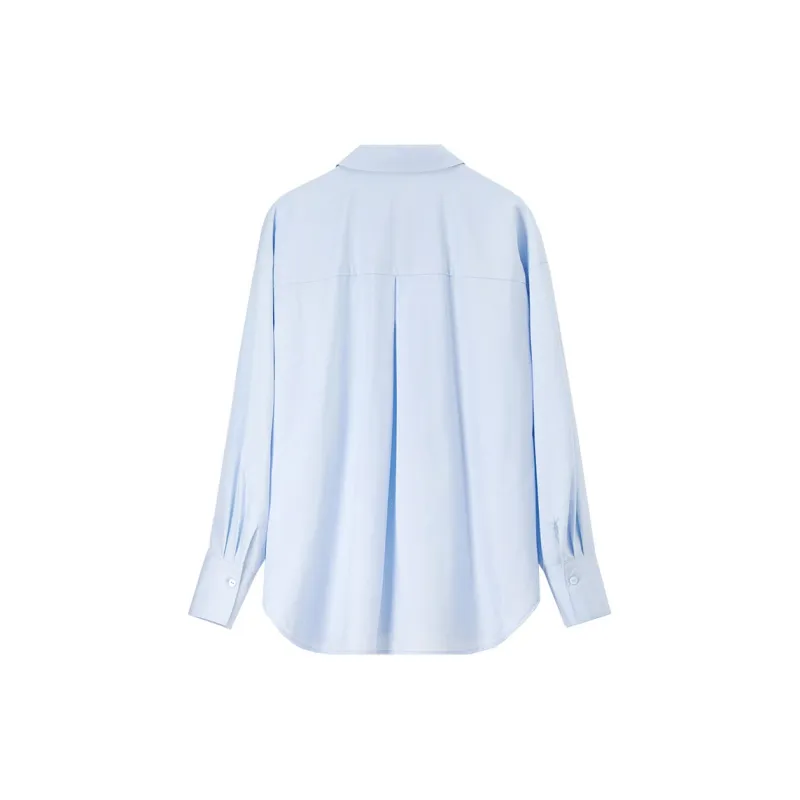 SENTUBILA Shirt Women's Sky Blue-2