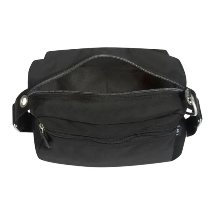 Marimekko Nylon Crossbody Bag Shoulder Bag Unisex Black-3