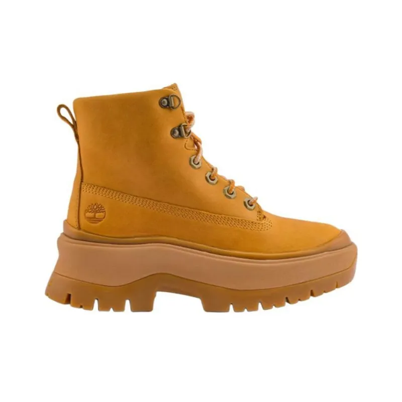 Timberland Wear Resistant Slip Resistant Crew Outdoor Boots Women's Yellow-1