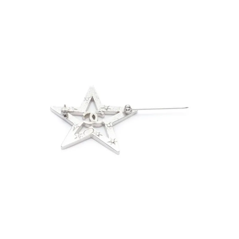 CHANEL Pre-Owned 1986-1988 Star Brooch-1