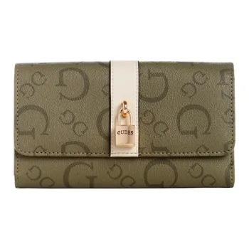 GUESS Artificial Leather Wallet Unisex Green