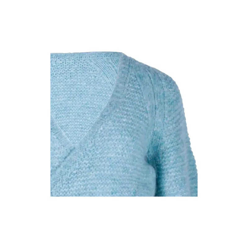 CHANEL FW21 Sweater Women's Light Blue-4