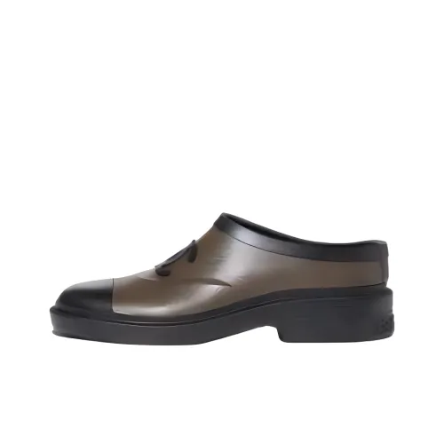 CHANEL Casual Single Shoes Women's Black Green