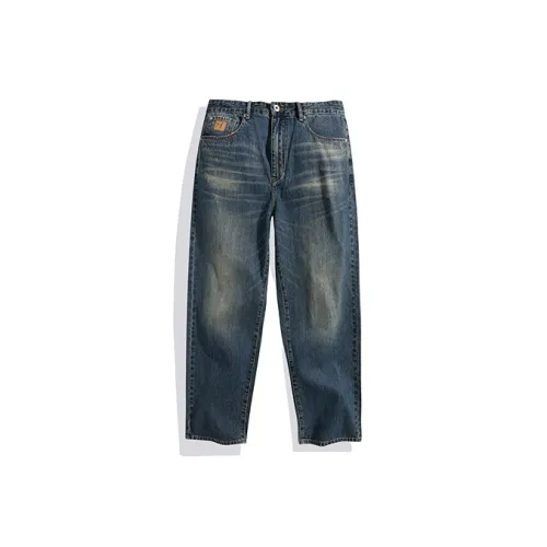 PEACEBIRD MEN Jeans Men Denim Blue First Batch