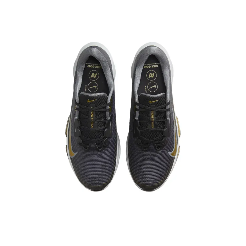 Nike Air Zoom Infinity Tour 2 Black Cool Grey Pure Platinum Infinite Gold-3