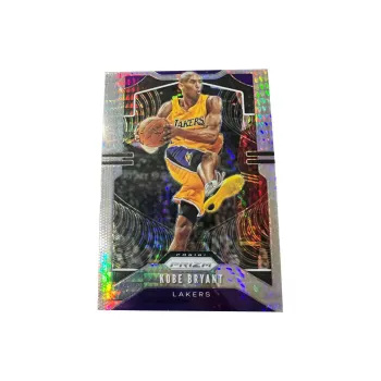 PANINI Lakers Hall Of Fame Kobe Bryant Team Leader Prizm Collection Silver Ripple Star Card Rare Card Sports Cards 1 Pc