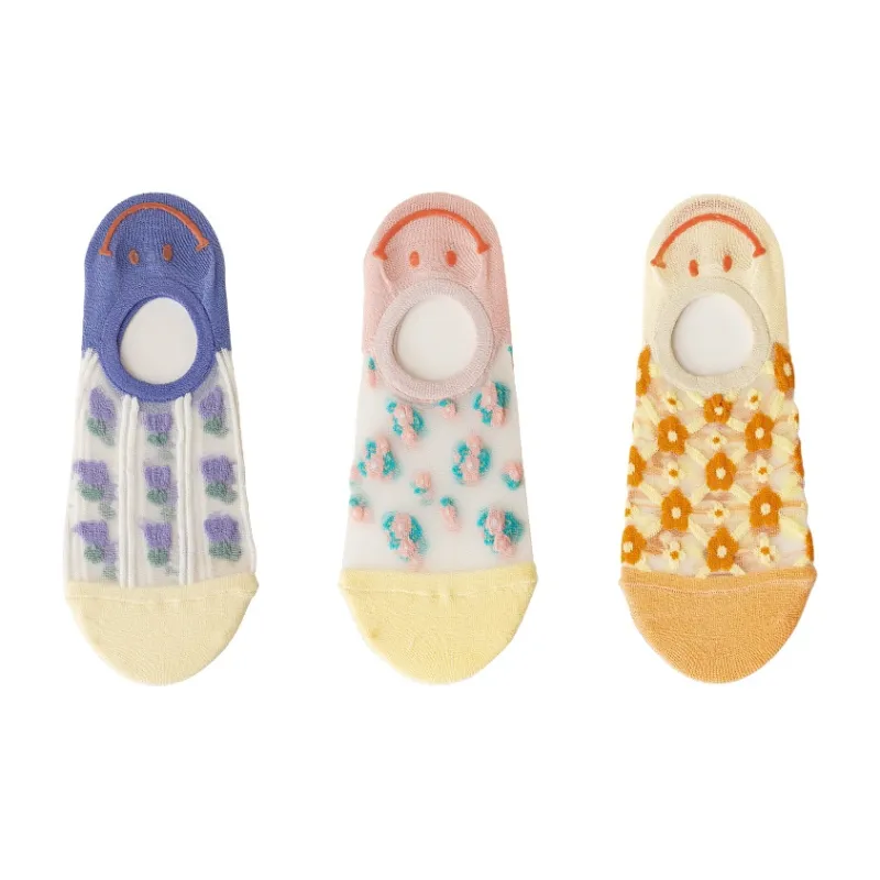 MIIOW No Show Socks Women's Combo Set-10