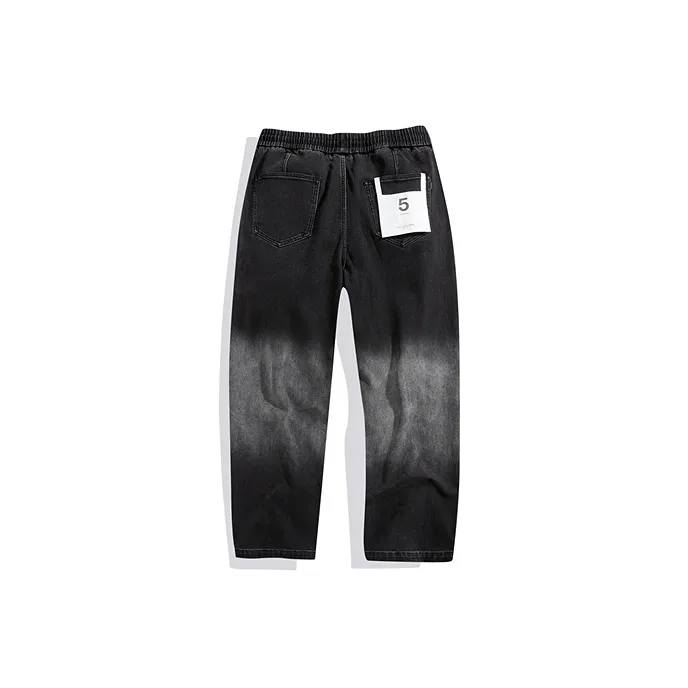 PEACEBIRD MEN Gradient Washable Trendy Jeans Men's-1