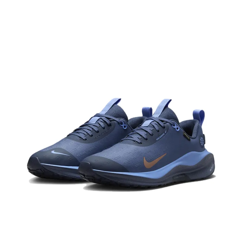 Nike React Infinity Run 4 Gore Tex Thunder Blue Diffused Blue Royal Pulse Metallic Red Bronze Women's-2