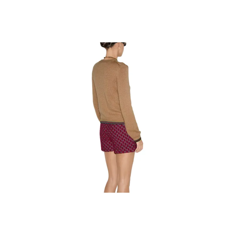 GUCCI Web Detailed Cardigan-3