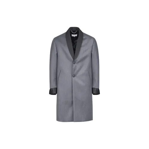 Maison Margiela Coats Men Gray