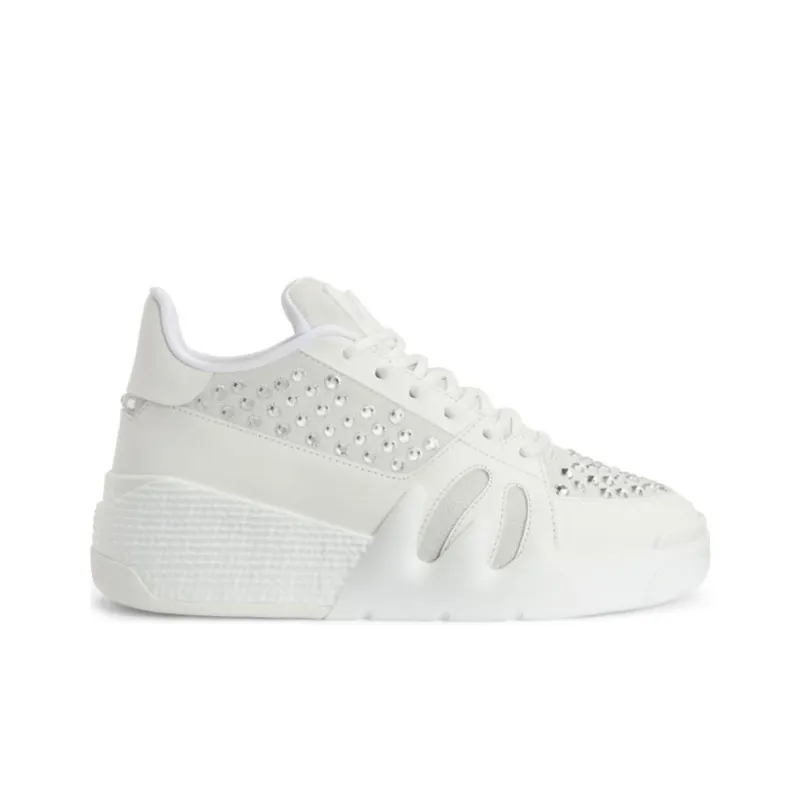 Giuseppe Zanotti/GZ Talon Low-Top Stylish Skateboarding Shoes Women's White-1