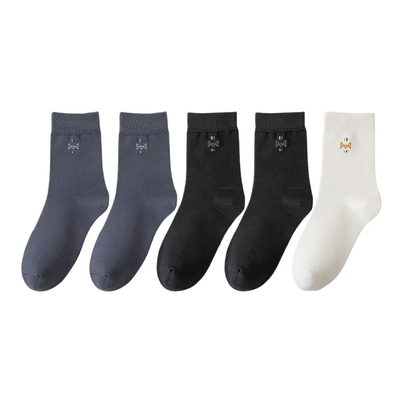 MIIOW Mid Calf Socks Men's Combo Set-9