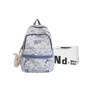 SWIMADE Nylon Backpack Regular Women's Black/Pink/Green/Blue/Purple