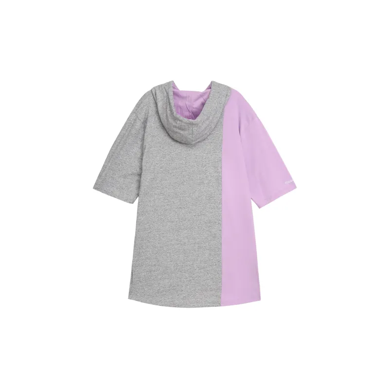 Mitchell Ness Sweatshirts Unisex Gray Purple-1