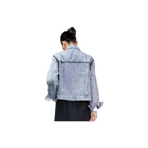 C.3000 Denim Jacket Women's Iron Gray