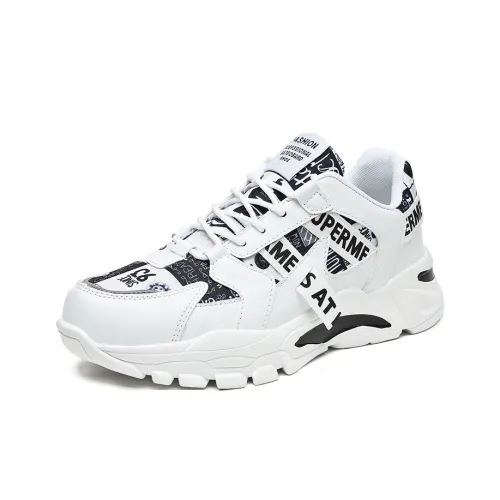 TONYBEAR Abrasion Resistant Low Top Running Shoes Unisex