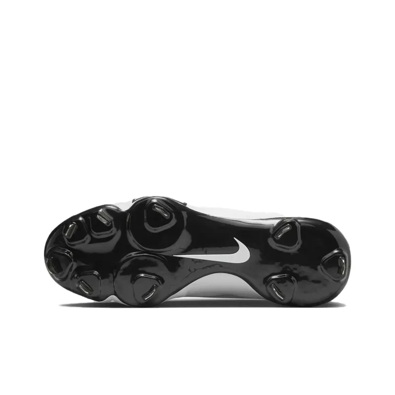 Nike Force Zoom Trout 9 Pro White Pure Platinum Metallic Silver Black-4