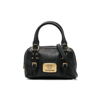 LOVE MOSCHINO Logo Plaque Top Handle Bag