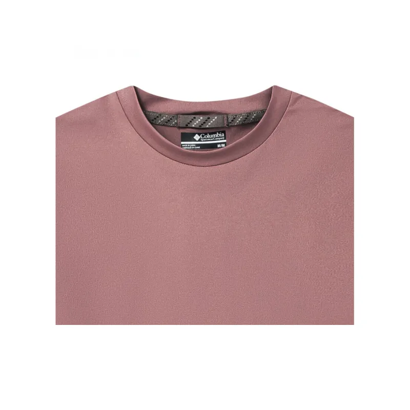 Columbia Transit T-Shirt Women's Gray Pink-4