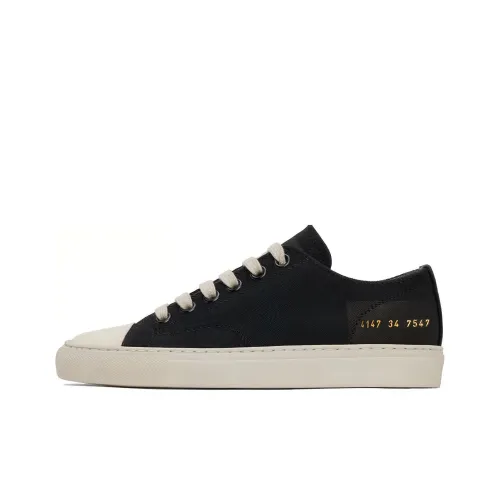 COMMON PROJECTS Canvas Shoes Women's Low-Top Black