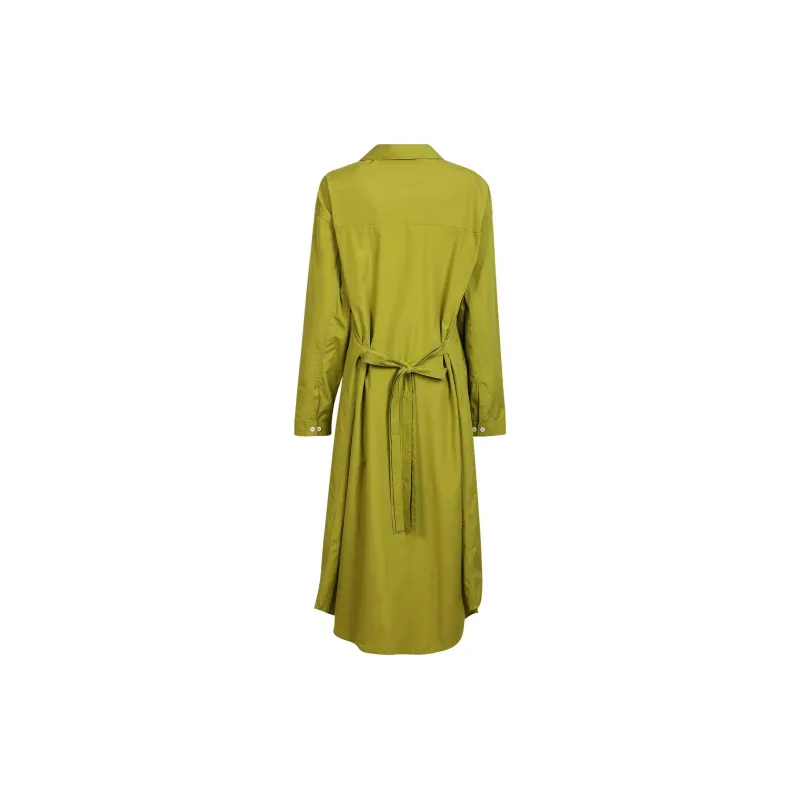 Sunnei Long-Sleeved Dresses Women's Olive Green-1