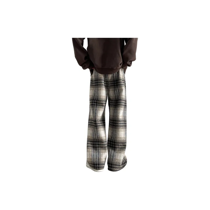H.V.G.A Casual Pants Unisex Khaki-7