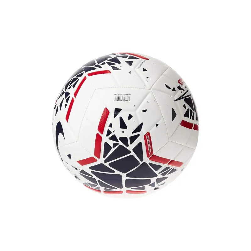 Nike Size 5 Soccer PU Machine Stitched Soccer Ball Unisex Black White Red-1