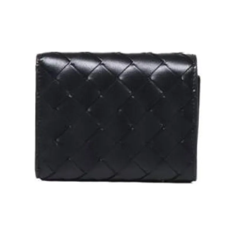 Bottega Veneta Weave Motif Bifold Wallet-2