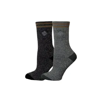 Columbia Women's Midweight Thermal 2PK Sock Mid-Calf Socks Women's 2 Pack