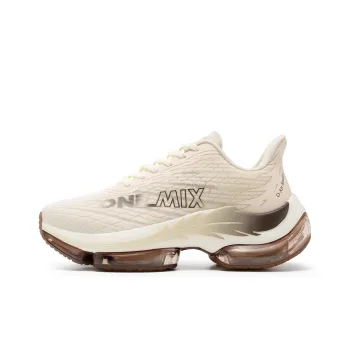 ONEMIX Fire Phoenix Low Top Running Shoes Unisex Ivory White