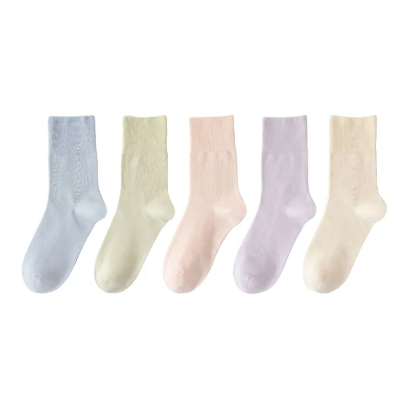 MIIOW Mid Calf Socks Women's Combo Set-21