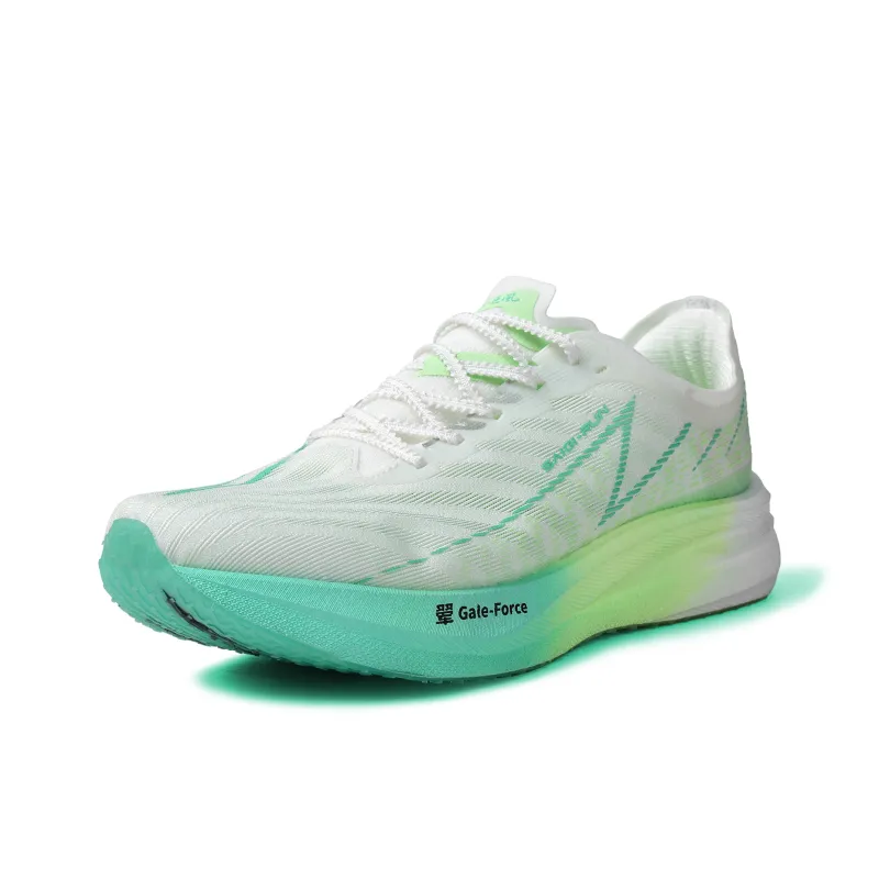 SAIQI Low Top Hui Technology Sprint Long Distance Running Training Running Shoes Unisex Mint Gust-2