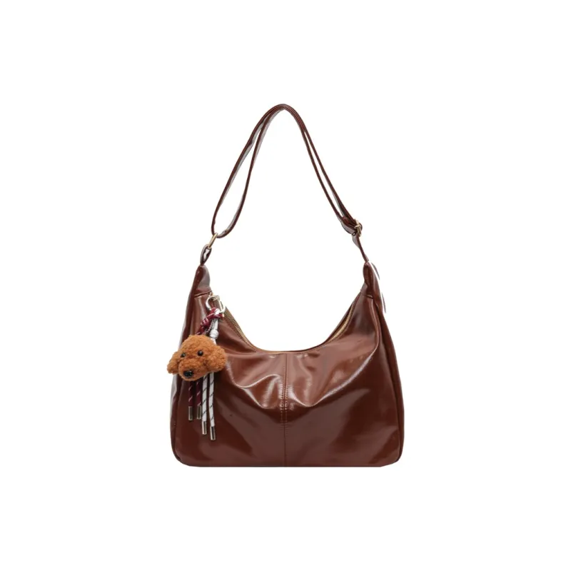 BAODIDAISHU PU Tote Medium Size Women's Mud/Caramel Brown/Black/Coffee-12